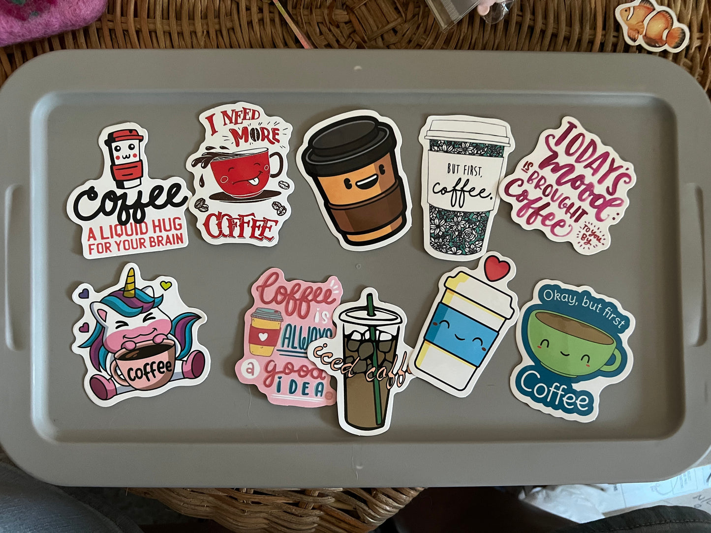 Happy Coffee Stickers