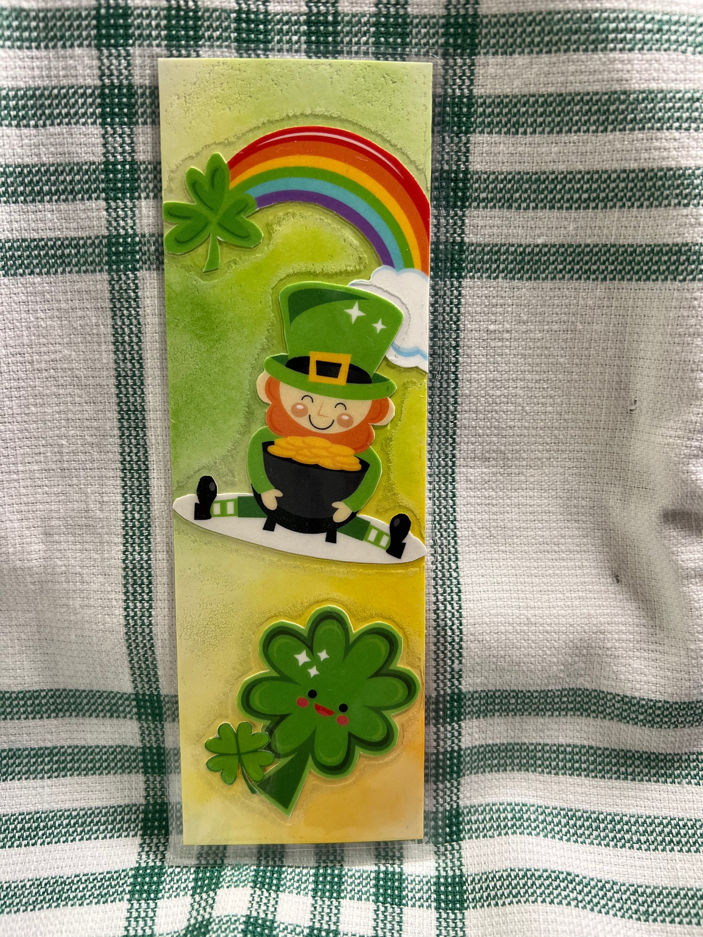 Adorable Leprechaun Bookmark